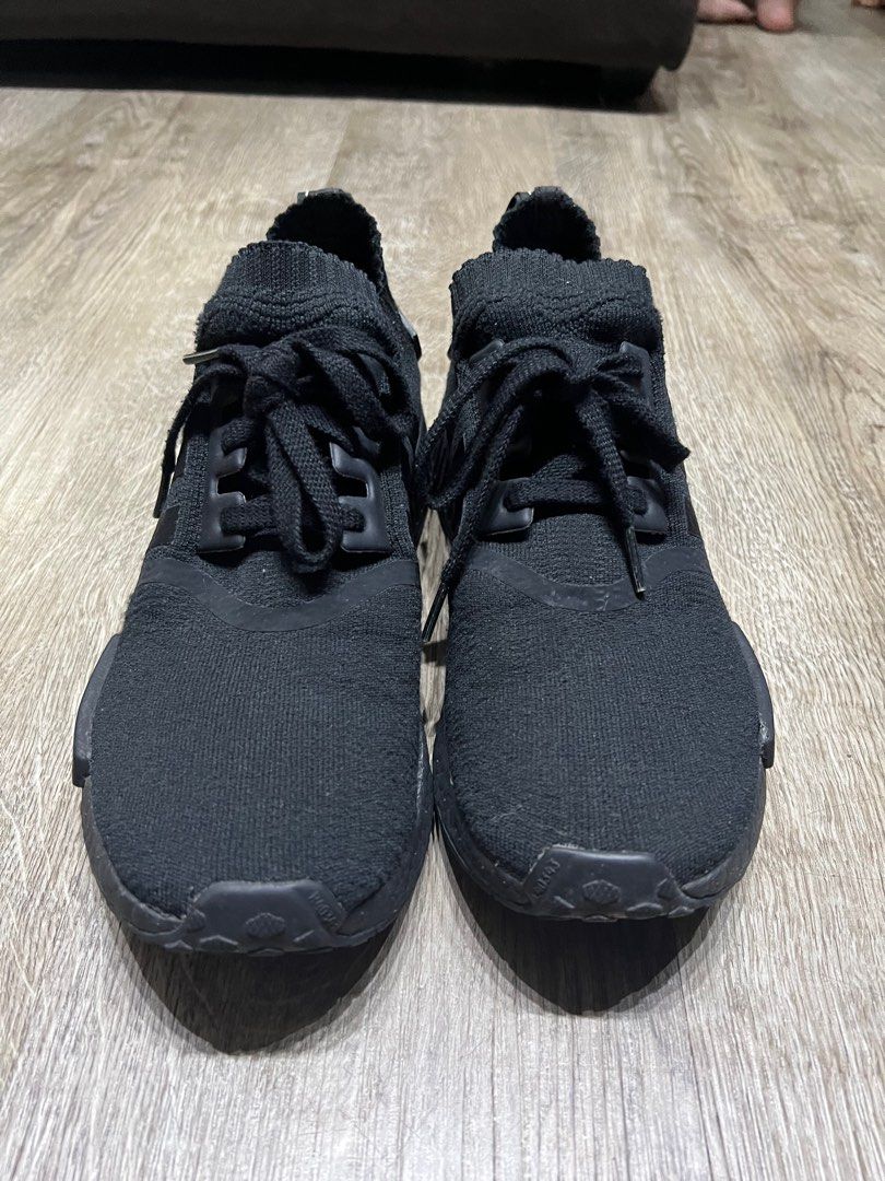 Adidas NMD Triple Black Japanese Edition, Men's Fashion, Footwear, Sneakers  on Carousell