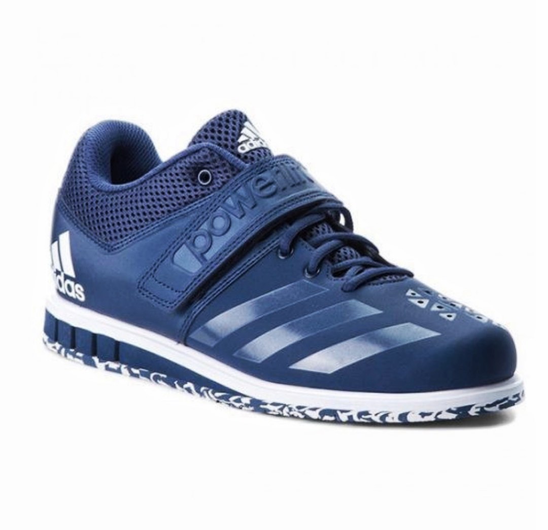 Adidas Powerlift 3.1 Weightlifting Shoes Weightlifter Shoe Sepatu Gym,  Fesyen Pria, Sepatu , Sneakers di Carousell