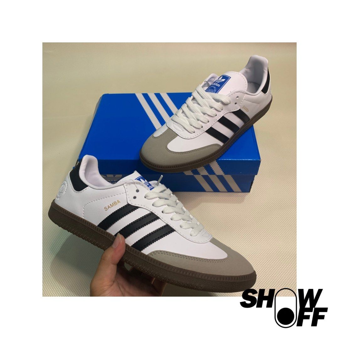 Adidas Off White, Men's Fashion, Footwear, Sneakers on Carousell
