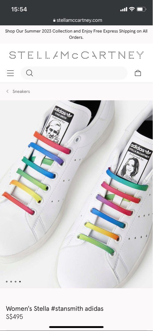 Adidas x stella mccartney on sale stan smith