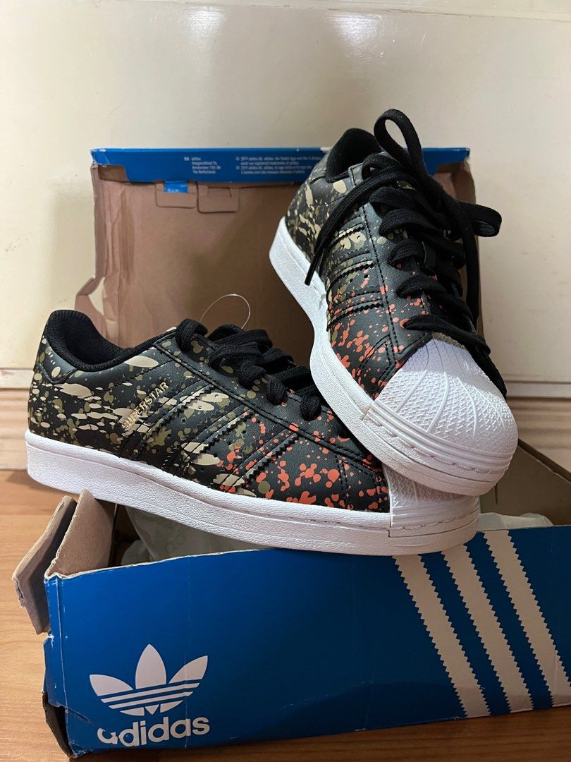 Superstar core deals black floral print