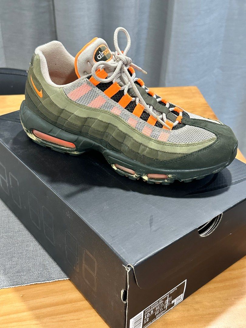 Air max 95 deals olive green orange