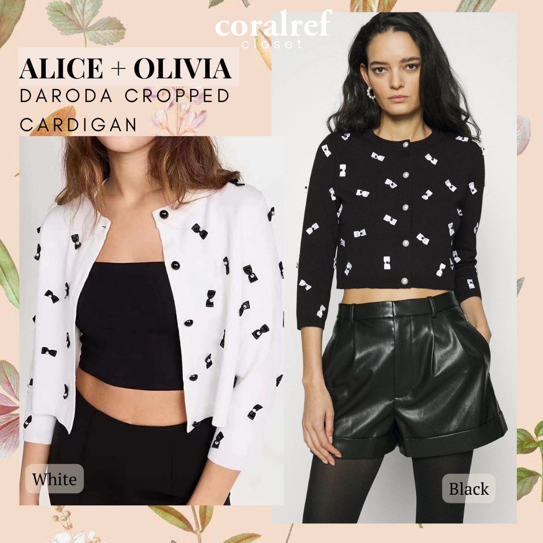 Alice olivia cardigan outlet