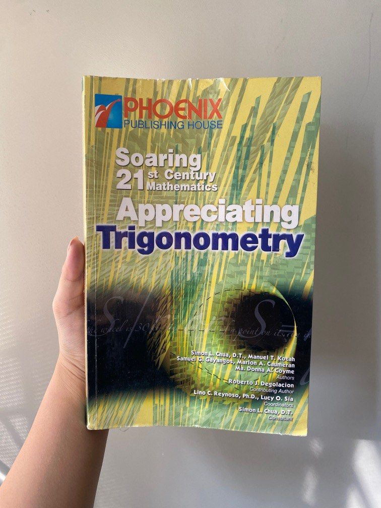 Appreciating Trigonometry mathematics book trigo textbook Junior High ...