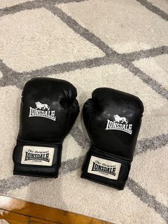 Authentic Lonsdale boxing gloves