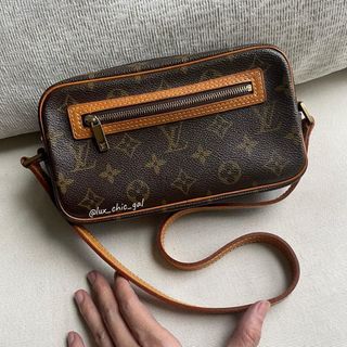 Authenticated Used LOUIS VUITTON Louis Vuitton Cite GM Shoulder Bag M51181  Monogram Canvas Leather Brown 