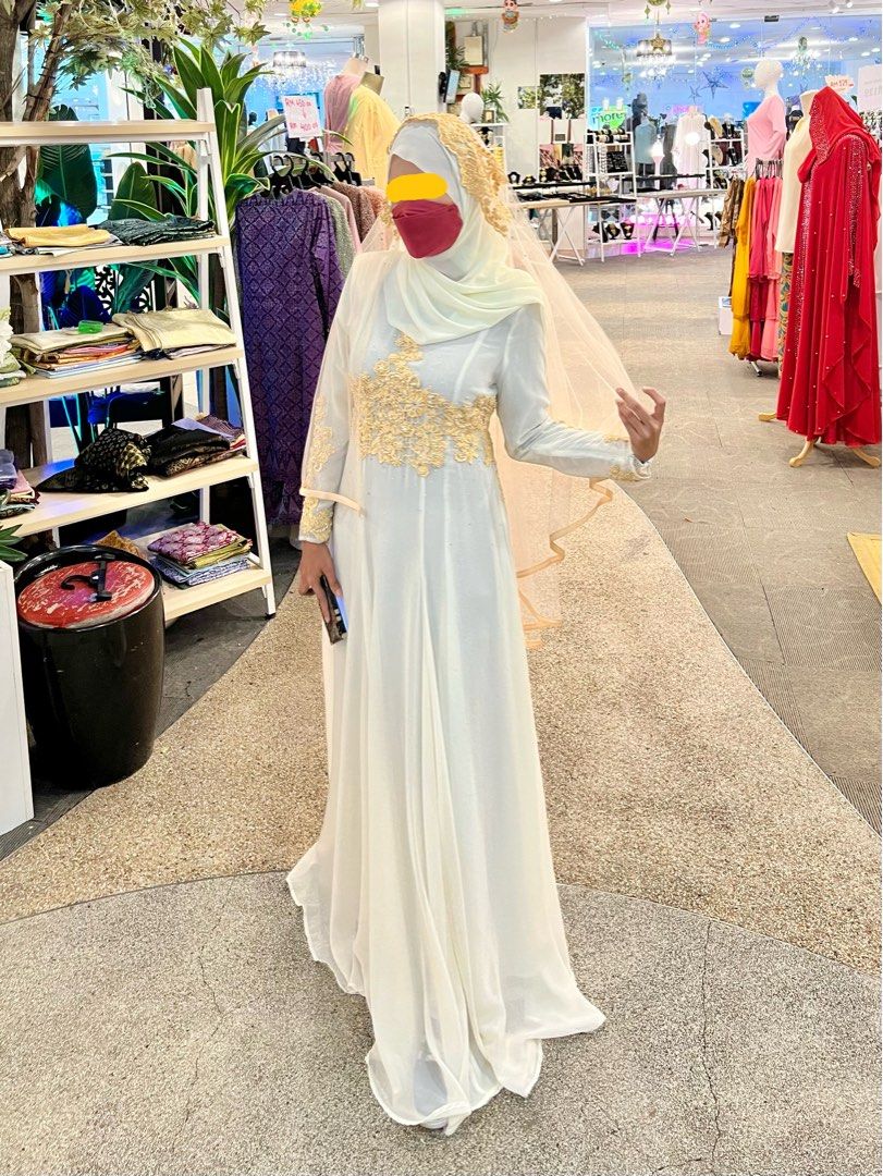 nikah shawl