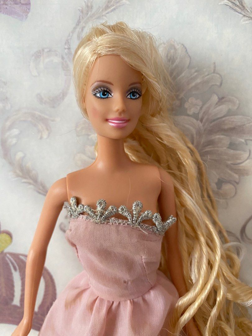 Barbie long hair hotsell