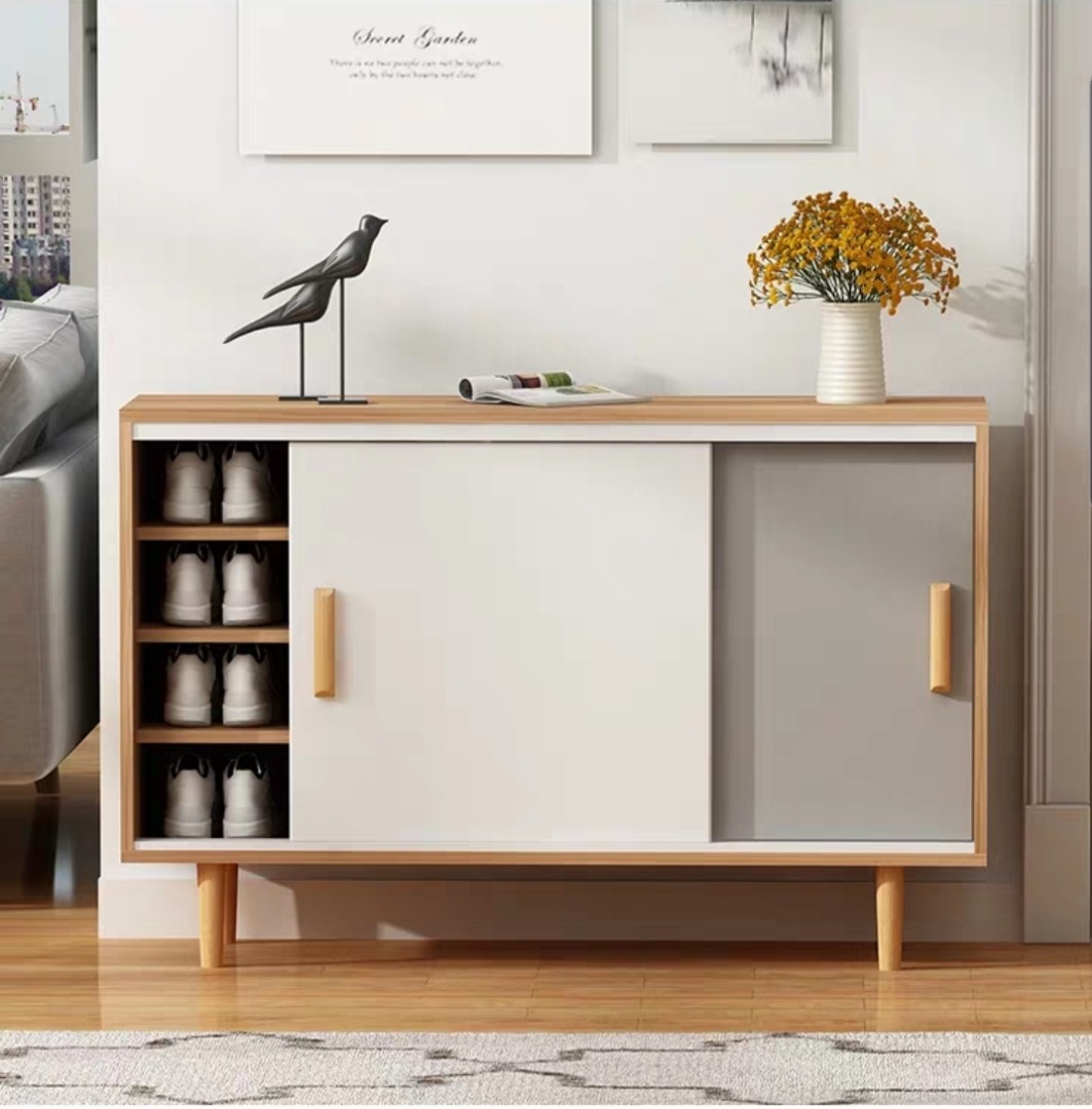 BARON Scandinavian Shoe Cabinet, Furniture & Home Living, Furniture ...