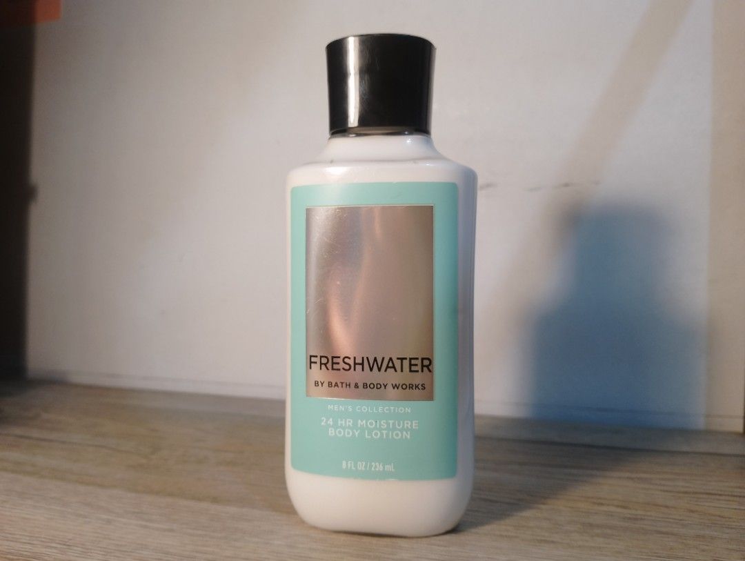 Bath & Body Works Freshwater Men's Collection Body Lotion on Carousell
