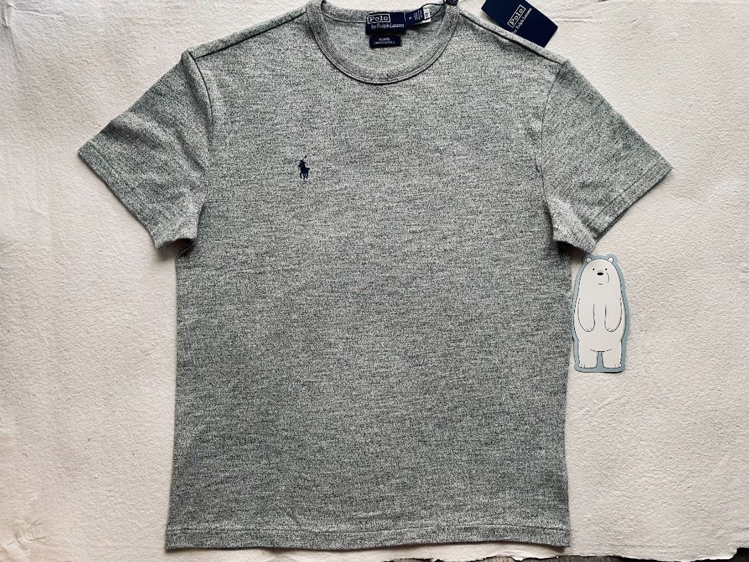 Beams x POLO RALPH LAUREN T-Shirt 雪花灰size M, 男裝, 上身及