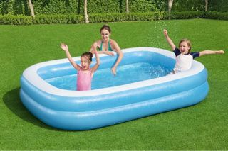 Best way inflatable pool