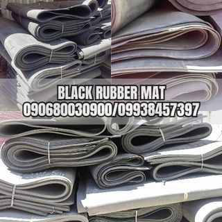 Black Rubber Mat