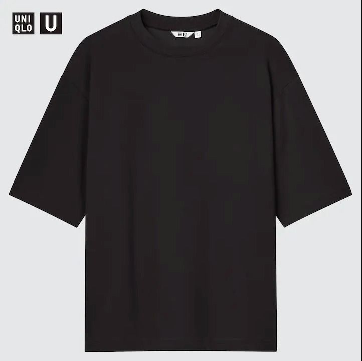 Uniqlo AIRism Cotton Crew Neck Short Sleeve T-shirt, Men's Fashion, Tops &  Sets, Tshirts & Polo Shirts on Carousell