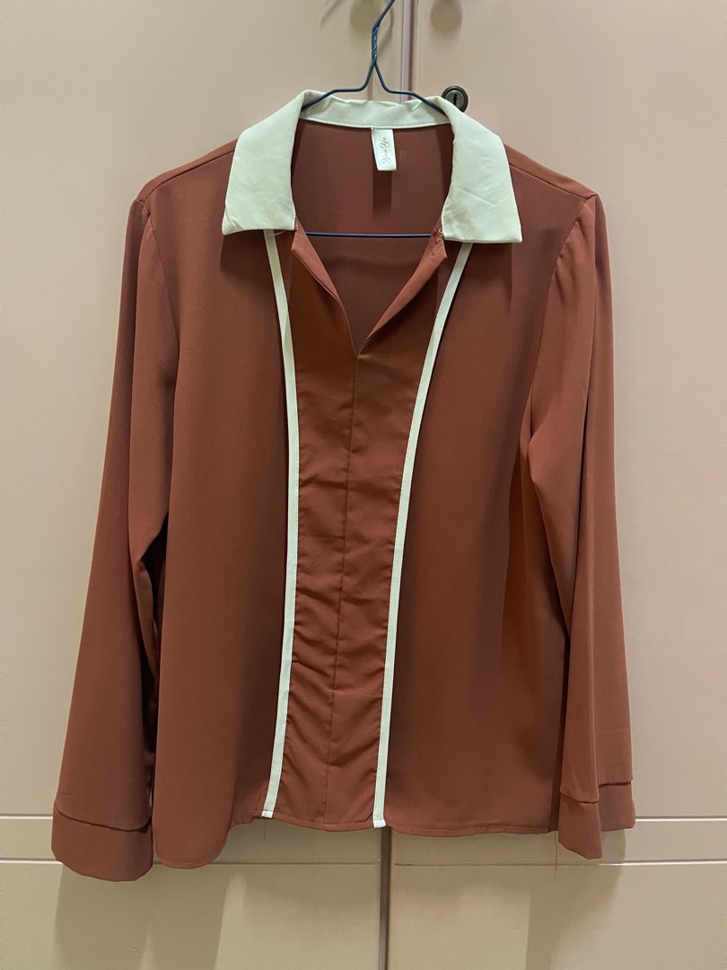 Blouse top semi formal
