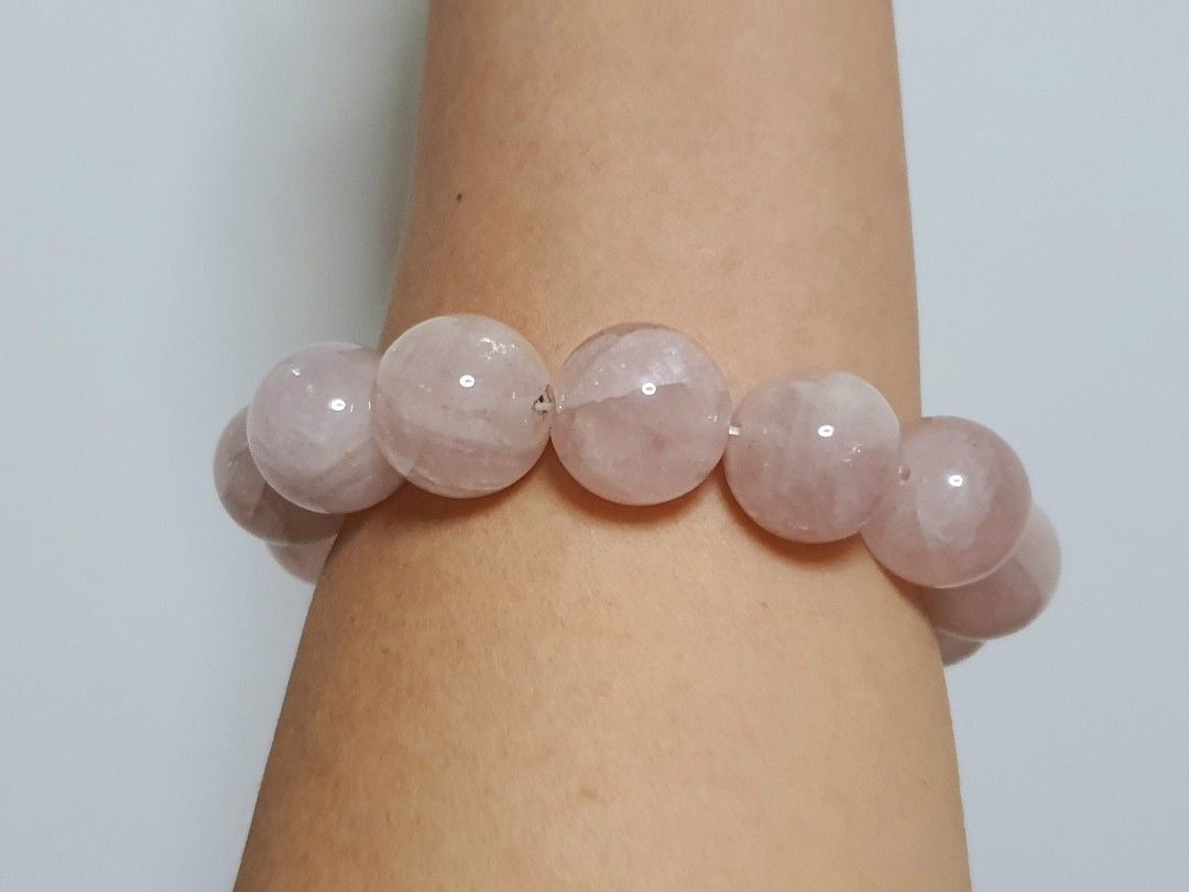 Genuine rose quartz store jewelry