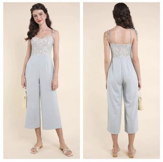 BNWT Neonmello Powder Blue Jumpsuit in XS