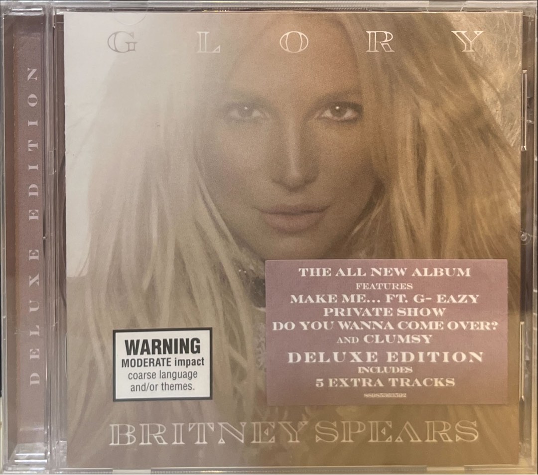 Britney Spears: Glory Deluxe Edition, Hobbies & Toys, Music & Media ...