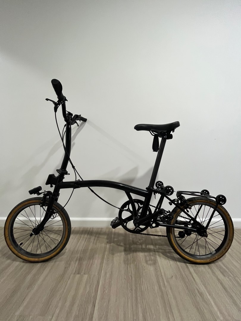Brompton BE Gloss Black M3R modified Sports Equipment Bicycles