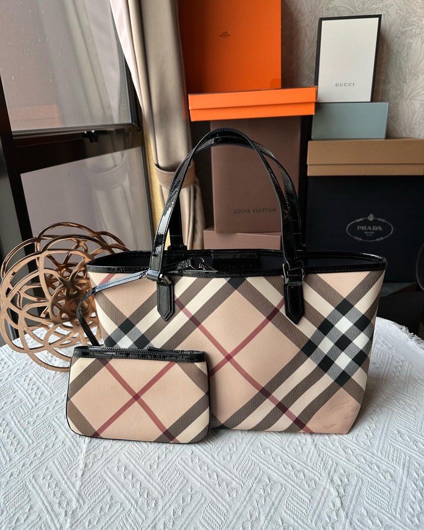 burberry nova check, Luxury, Bags & Wallets on Carousell