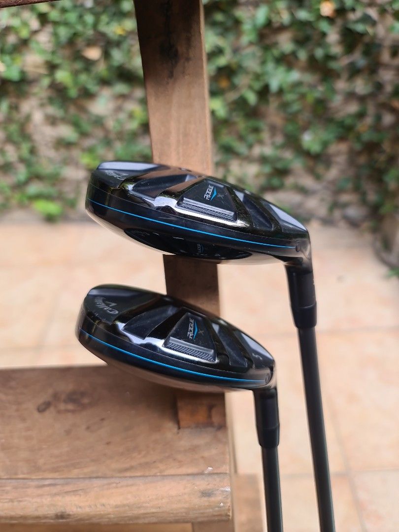 Callaway Rogue X hybrid clubs, Sports Equipment, Sports & Games, Golf on Carousell
