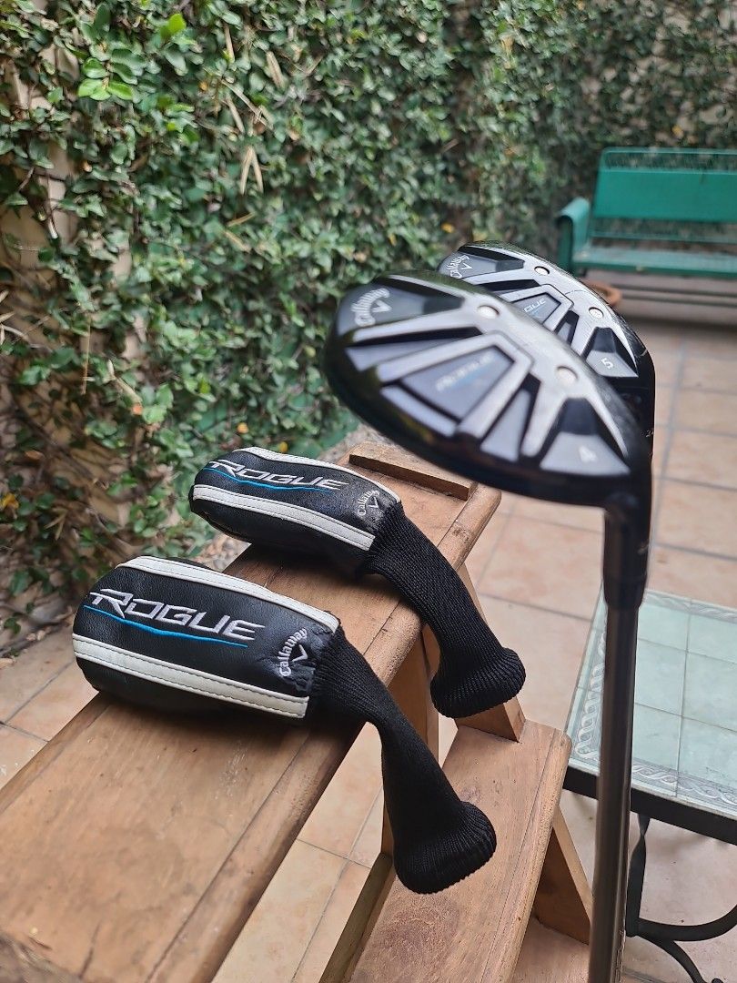 Callaway Rogue X hybrid clubs, Sports Equipment, Sports & Games, Golf on Carousell