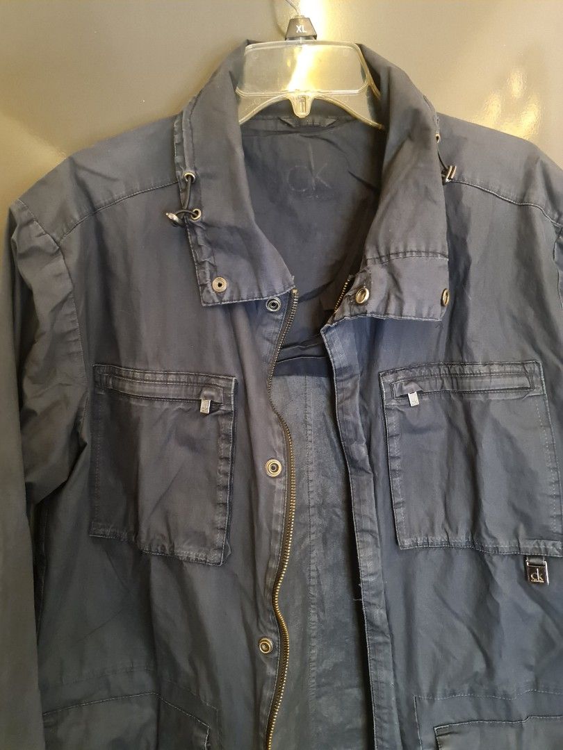 CALVIN KLEIN JACKET, Men's Fashion, Tops & Sets, Tshirts & Polo Shirts ...