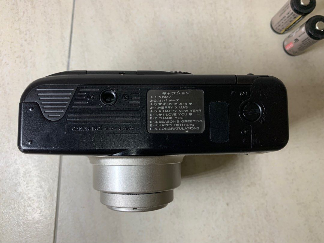 祝福語打印」Canon Autoboy S XL底片相機 香檳金 附電池兩顆 一份原廠說明書 基本功能ok 有實拍照 可開賣貨便 運費35元 照片瀏覽 4