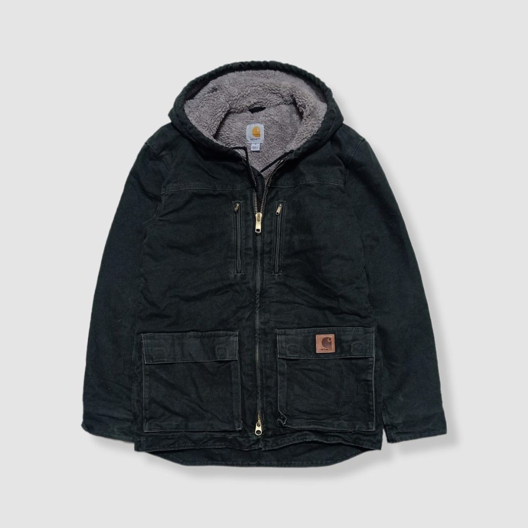 CARHARTT C95 JACKSONE MOSTGREEN COAT JACKET LINED OLIVE GREEN