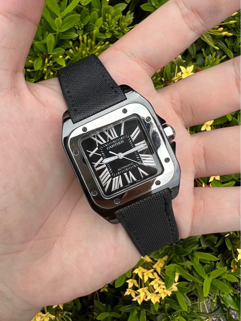 SOLD Full Set Cartier Santos 100 Medium 2878 Limited Edition