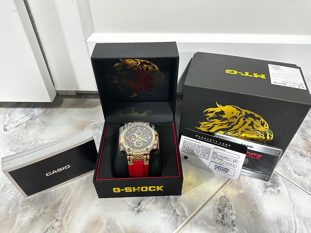 Casio G Shock CNY edition MTG B1000CX 4A Luxury Watches on Carousell