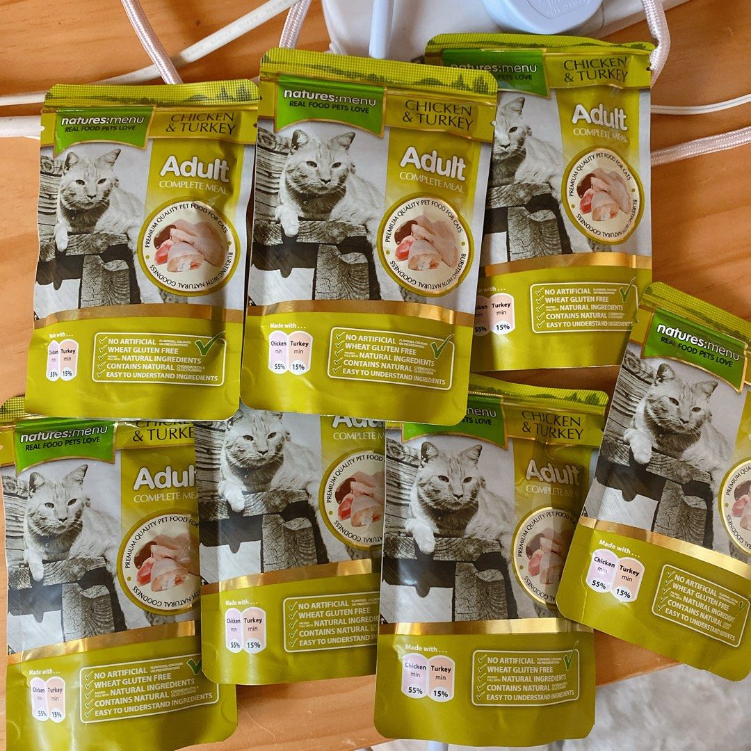 Cat food uk natures menu, 寵物用品, 寵物食品 Carousell