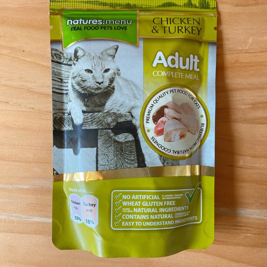 Cat food uk natures menu, 寵物用品, 寵物食品 Carousell