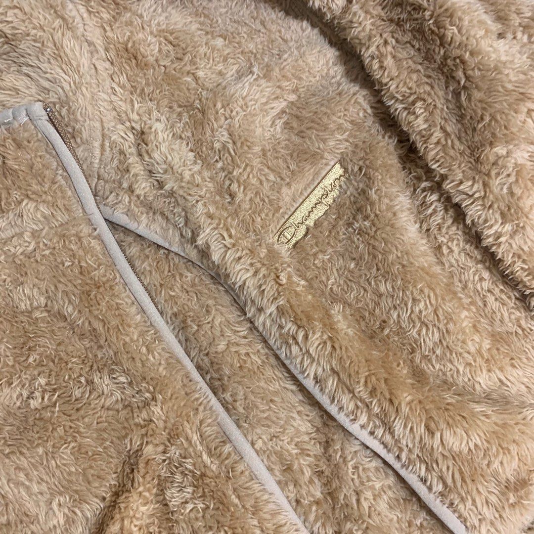 Fur champion jacket discount