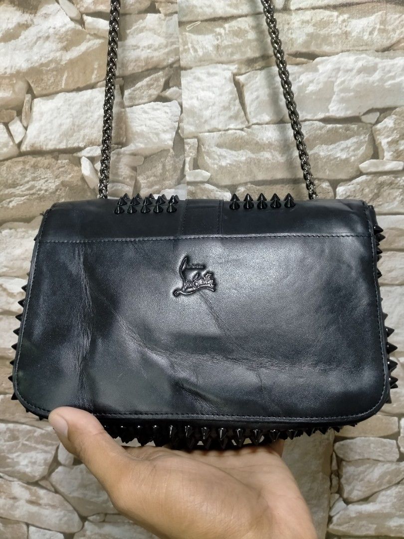 Shoulder bags Christian Louboutin - Sweet Charity Spikes medium bag -  3175128M844