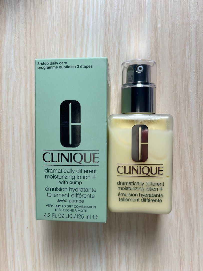 Clinique dramatically different moisturising lotion with pump 125ml ...