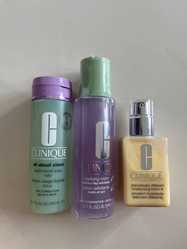 Clinique Facial cleansing set, Beauty & Personal Care, Face, Face Care