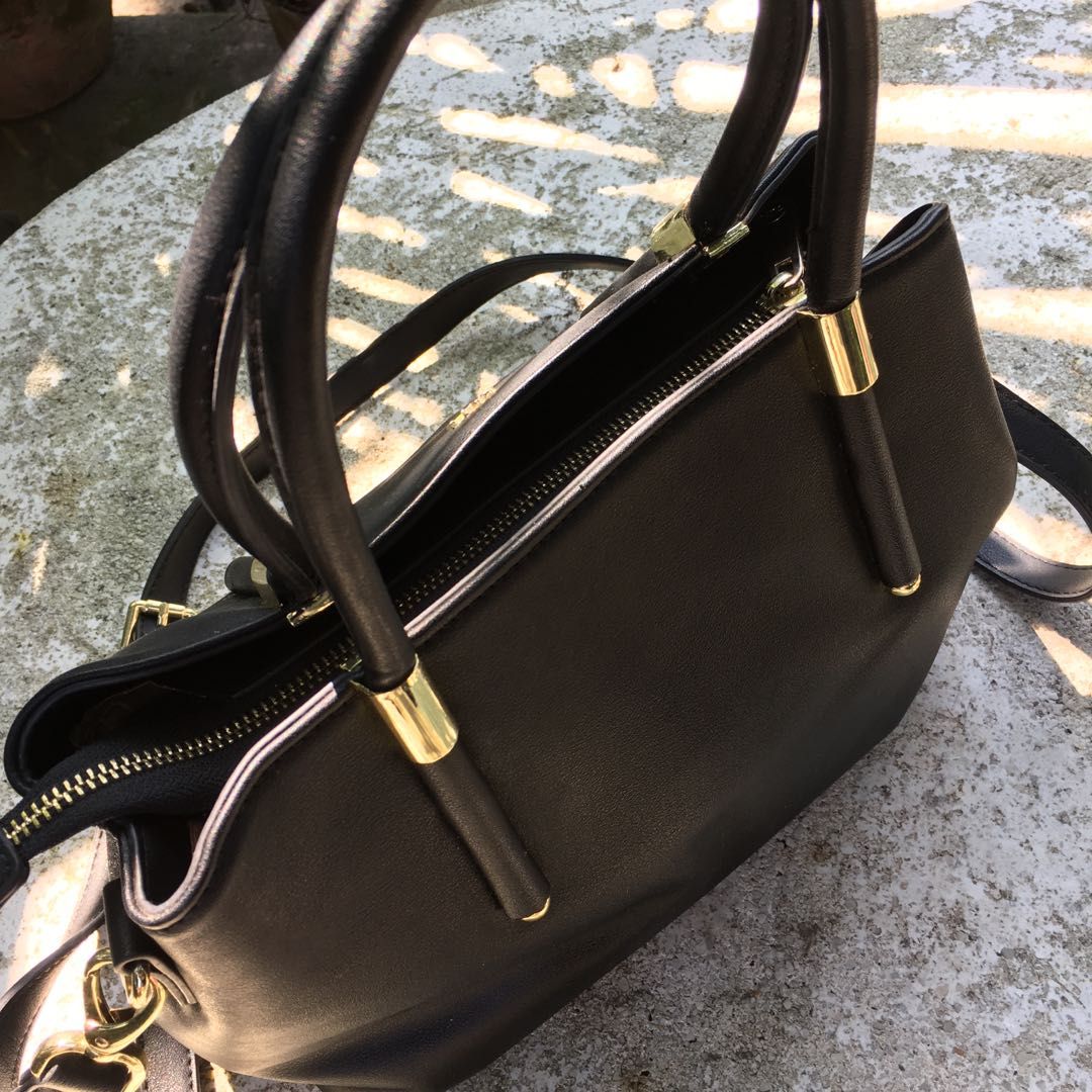 CLN BLACK BAG WITH SLING, Luxury, Bags & Wallets on Carousell