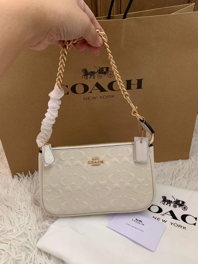 Coach Nolita 19 in White, Women's Fashion, Bags & Wallets, Shoulder Bags on  Carousell