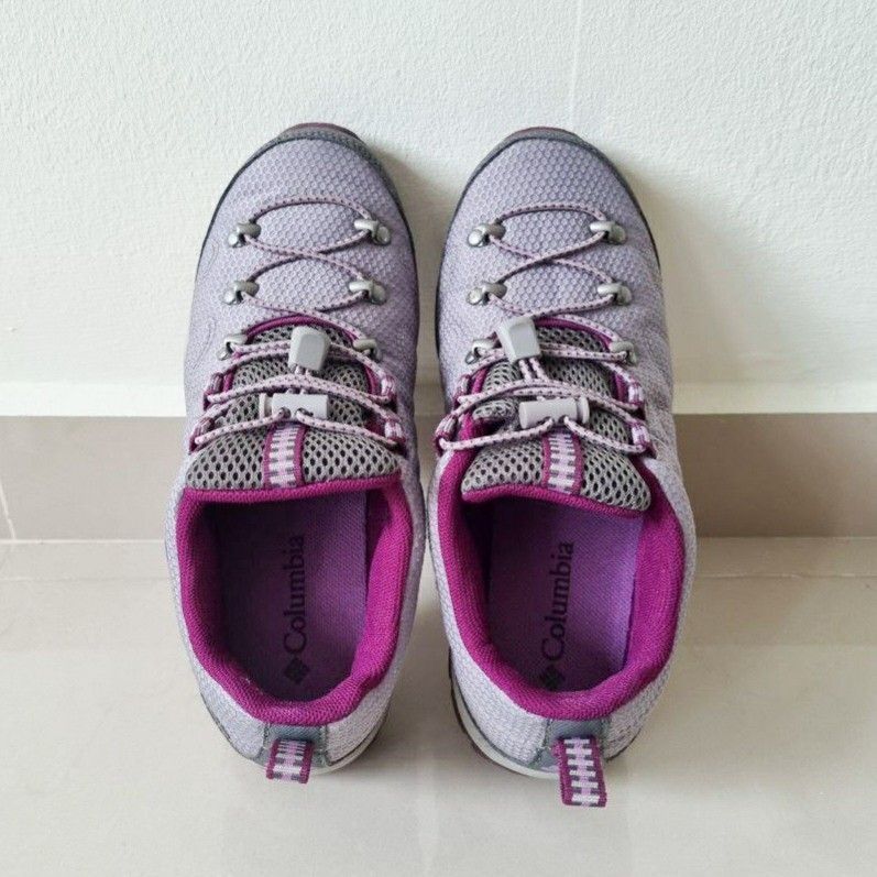 Purple hiking clearance shoes