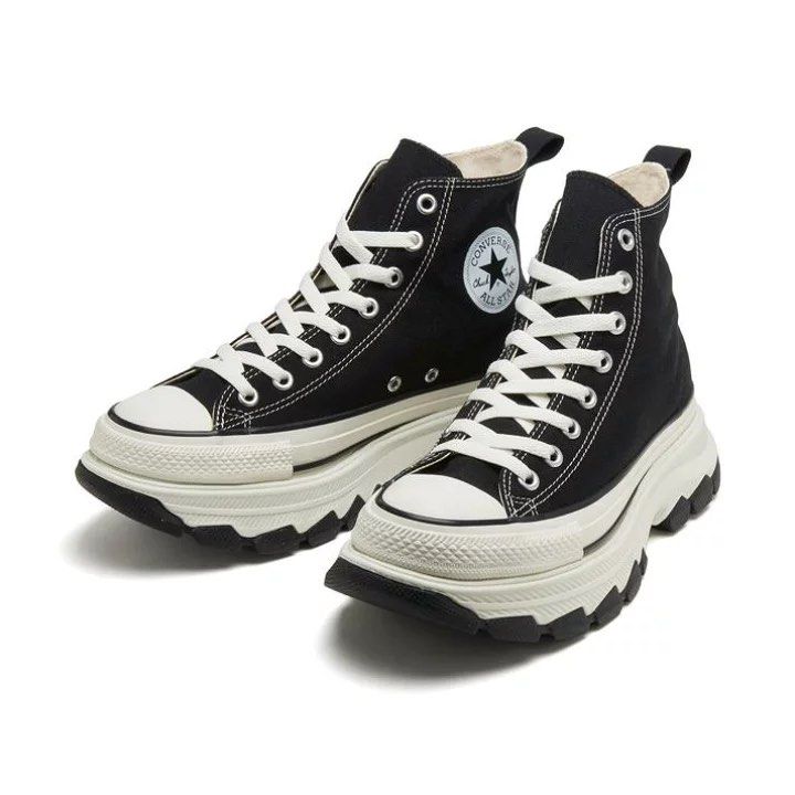 限定　CONVERSE AS (R) TREKWAVE BIGBELT HI 人気☆CONVERSE ALL STAR (R) TREKWAVE BIGBELT HI☆厚底 お洒落