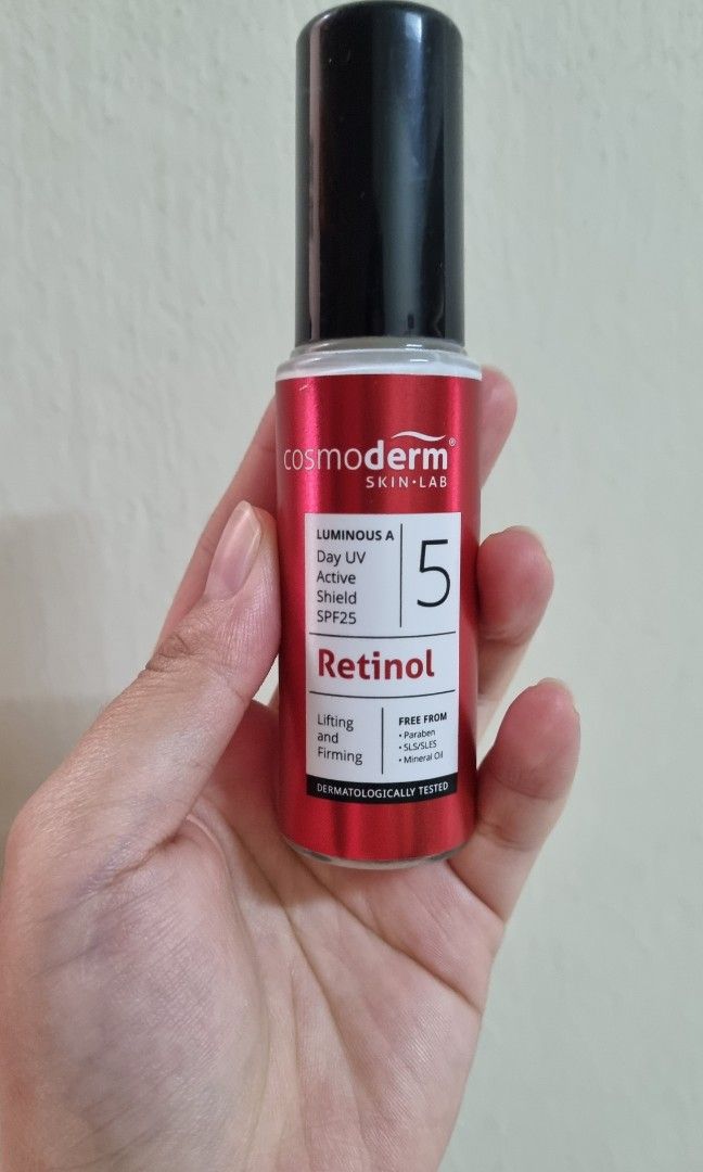 Cosmoderm Luminous A Retinol Moisturizer and Sunscreen, Beauty
