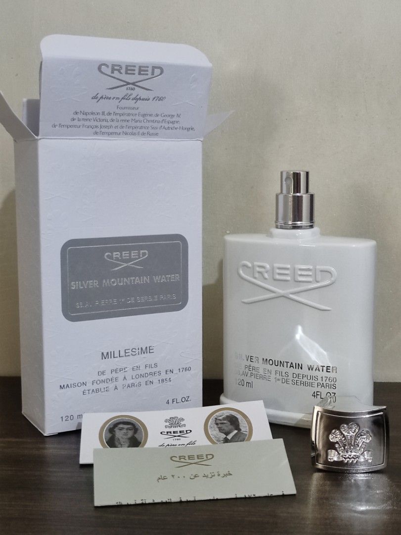 Creed 香水Silver Mountain Water 120ml, 美容＆個人護理, 健康及美容 ...