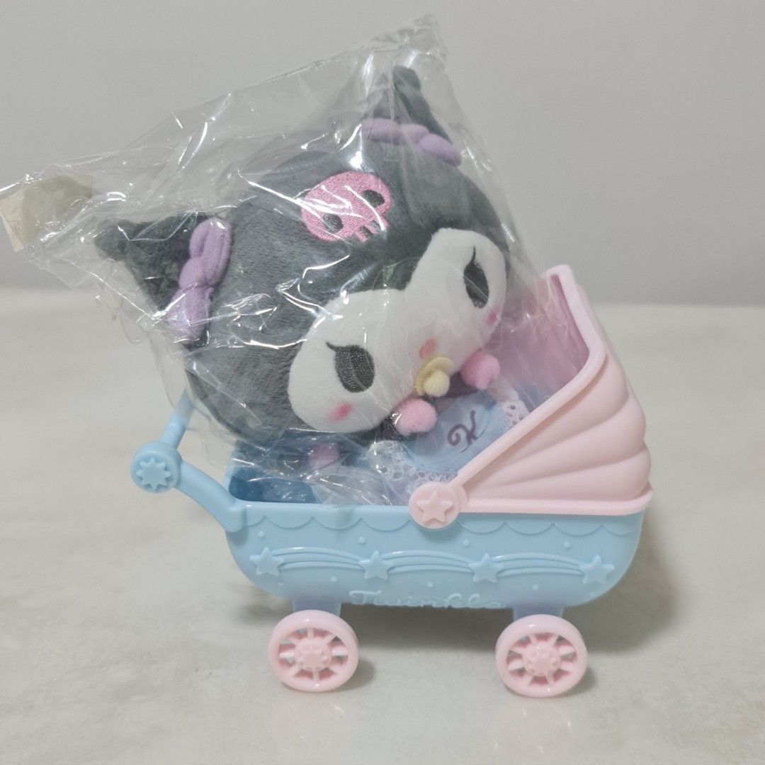 Cute Toy Baby Stroller Pram Rare not Sanrio Kuromi My Melody
