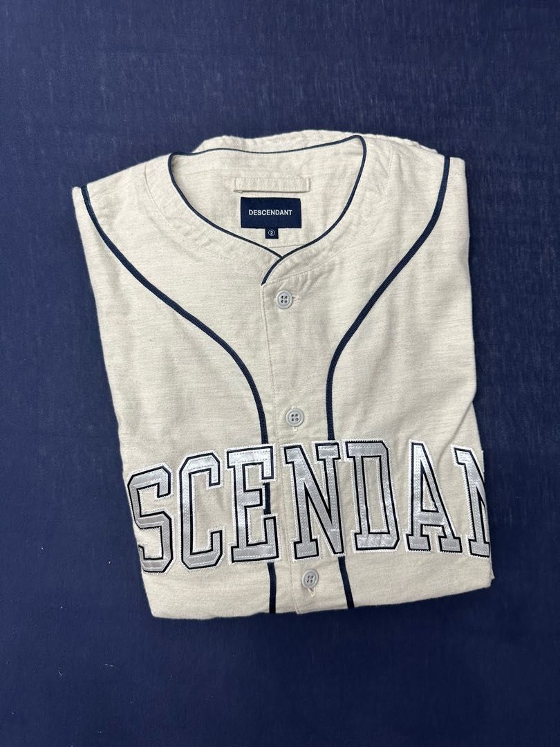 Descendant Bleek Baseball Jacket LS Shirt - Gray, 男裝, 上身及套裝