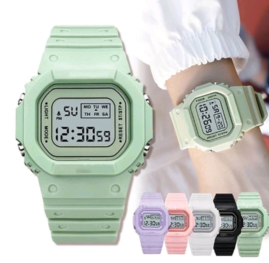 Digital waterproof watch women's top