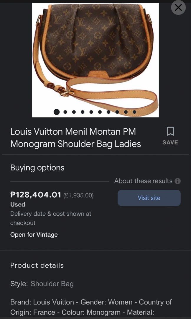 Rare discontinued LV model, Luxury, Bags & Wallets on Carousell