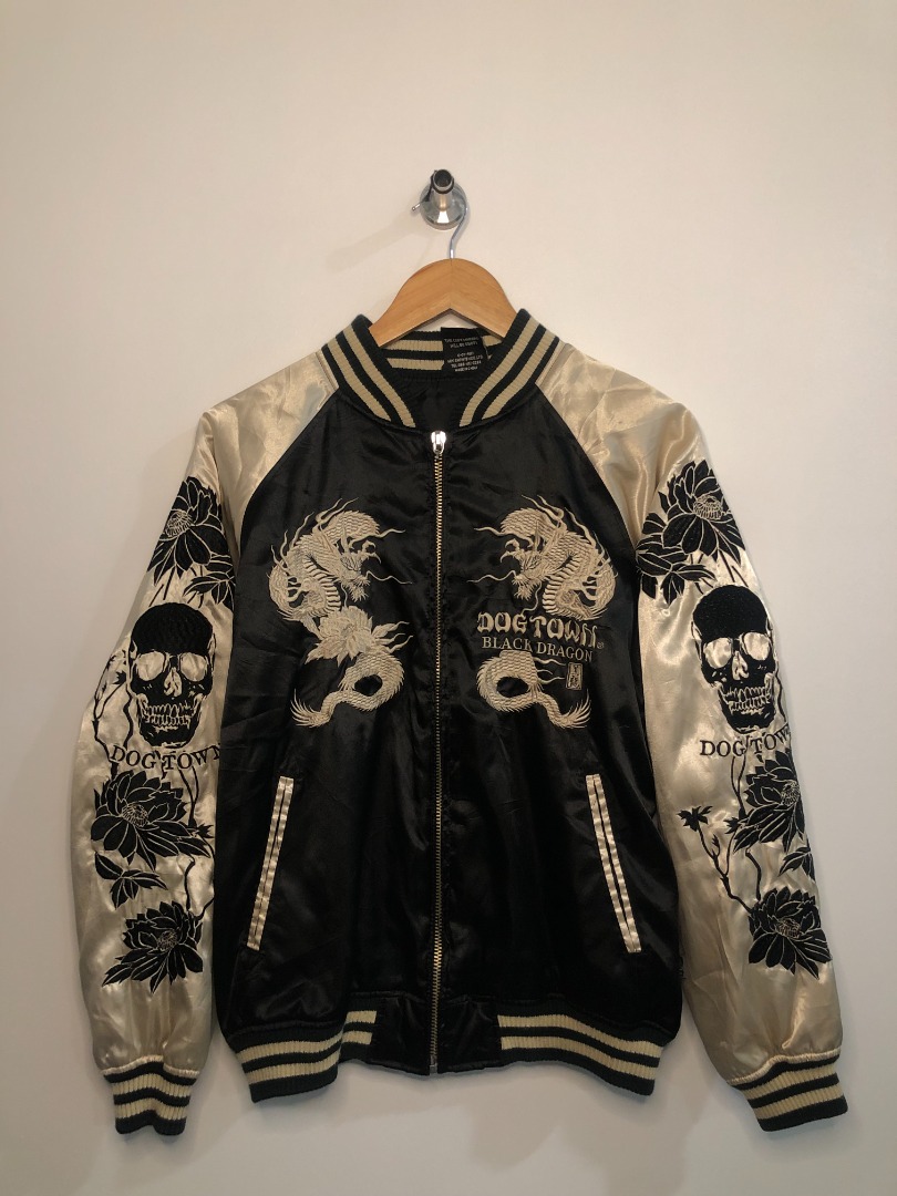 Dogtown Black Dragon Sukajan Jacket on Carousell