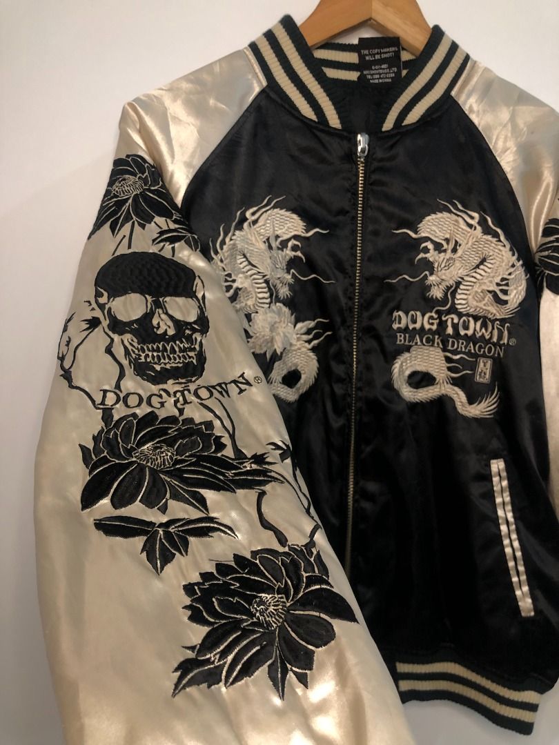 Dogtown Black Dragon Sukajan Jacket on Carousell