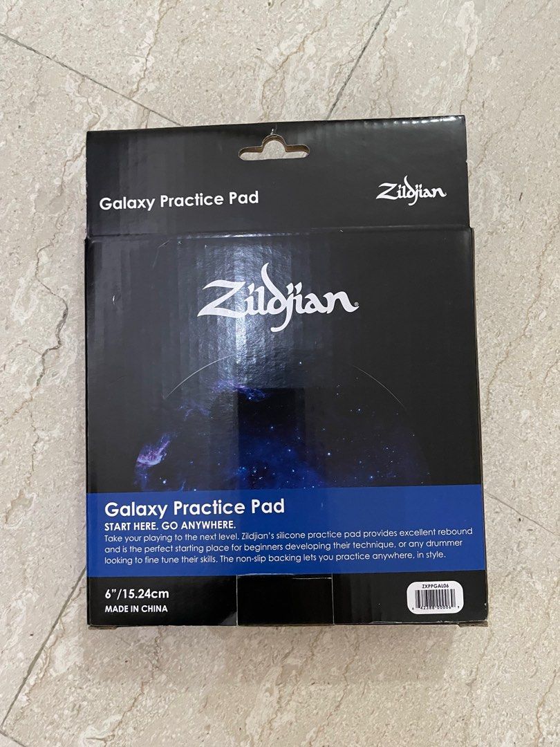 Drum practice pad with stand, Hobbies & Toys, Music & Media, Musical